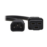 Eaton Tripp Lite P037-005 15A 5 ft Power Cord | C14 to C21 | Black
 | P037-005