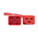 Eaton Tripp Lite P035-003-ARD 20A C20 to C21 3 ft Heavy-Duty Power Cord Red
 | P035-003-ARD