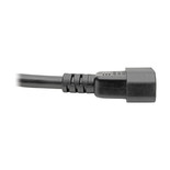Eaton Tripp Lite P037-002 15A 2 ft C14 to C21 Heavy-Duty Power Cord Black
 | P037-002