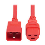 Eaton Tripp Lite P035-2P5-ARD 20A C20 to C21 2.5 ft Red Power Cord
 | P035-2P5-ARD