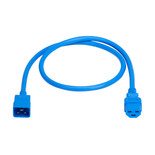 Eaton Tripp Lite P035-003-ABL 20A Heavy-Duty 3 ft C20 to C21 Power Cord Blue
 | P035-003-ABL