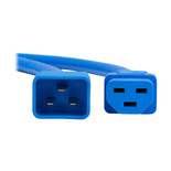Eaton Tripp Lite P035-004-ABL 20A C20 to C21 Power Cord | 4 ft Blue
 | P035-004-ABL