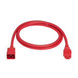 Eaton Tripp Lite P035-005-ARD 20A C20 to C21 5 ft Power Cord | Red
 | P035-005-ARD