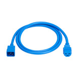 Eaton Tripp Lite P035-006-ABL 6 ft 20A C20 to C21 Power Cord | Blue
 | P035-006-ABL