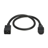 Eaton Tripp Lite P035-2P5 2.5 ft 20A C20 to C21 Power Cable Black
 | P035-2P5