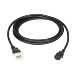 Eaton Tripp Lite P004-E06 10A PDU Power Cord | P-Lock C13 to C14, 6ft Black
 | P004-E06