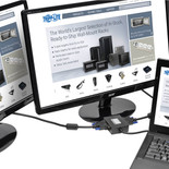 Eaton Tripp Lite B157-002-DVI 1080p | 60Hz 2-Port DisplayPort to DVI Splitter
 | B157-002-DVI
