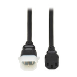 Eaton Tripp Lite P005-E02-6 15A 2 ft PDU Power Cords C13 to P-Lock C14 | 6-Pack Black
 | P005-E02-6