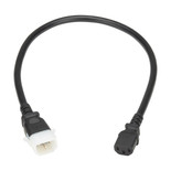 Eaton Tripp Lite P005-E02-6 15A 2 ft PDU Power Cords C13 to P-Lock C14 | 6-Pack Black
 | P005-E02-6