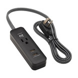 Eaton Tripp Lite TLP104USB 450 Joules 1-Outlet Surge Protector | 2 USB-A Ports | 4 ft Cord | Black
 | TLP104USB