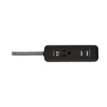 Eaton Tripp Lite TLP104USB 450 Joules 1-Outlet Surge Protector | 2 USB-A Ports | 4 ft Cord | Black
 | TLP104USB