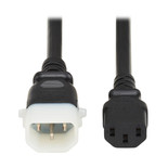 Eaton Tripp Lite P005-E04 15A 4 ft PDU Power Cord | C13 to P-Lock C14
 | P005-E04