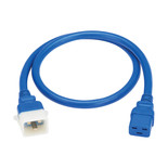 Eaton Tripp Lite P036-E04-ABL-6 20A 4 ft P-Lock C19 to C20 Power Cord 6-Pack Blue
 | P036-E04-ABL-6
