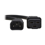 Eaton Tripp Lite P037-2P5 15A 2.5 ft C14 to C21 Power Cord Black
 | P037-2P5