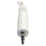 Eaton Tripp Lite P313-06N-WH 6-in. 3.5mm Male to 2x Female Audio Splitter Cable | White
 | P313-06N-WH