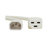Eaton Tripp Lite P037-003-AWH 15A C14 to C21 Power Cord | 3 ft White
 | P037-003-AWH