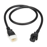 Eaton Tripp Lite P018-E03-6 15A 3 ft C15 to P-Lock C14 PDU Power Cord | Black, 6-Pack
 | P018-E03-6