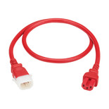 Eaton Tripp Lite P018-E03-ARD-6 15A 3 ft C15 to P-Lock C14 PDU Power Cord 6 Pack | Red
 | P018-E03-ARD-6