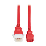 Eaton Tripp Lite P005-E02-ARD-6 15A P-Lock C13 to C14 2 ft Red Power Cord 6-Pack
 | P005-E02-ARD-6