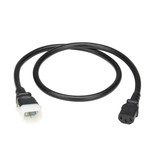 Eaton Tripp Lite P005-E03 15A PDU Power Cord | C13 to P-Lock C14 | 3 ft Black
 | P005-E03