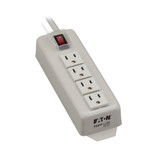 Eaton Power It! TLM406NC 1800W 4-Outlet Power Strip | 6 ft Cord | Metal Case
 | TLM406NC