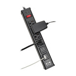 Eaton Tripp Lite TLM446USBB 450 Joules 4-Outlet Surge Protector | 4 USB 4.2A Ports, 6 ft Cord, Metal Housing, Black
 | TLM446USBB