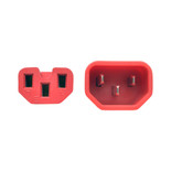 Eaton Tripp Lite P018-002-ARD 15A 250V 2 ft C14 to C15 Heavy-Duty Power Cord Red
 | P018-002-ARD