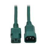 Eaton Tripp Lite P005-003-AGN 15A 14AWG 3 ft C13 to C14 PDU Power Cord Green
 | P005-003-AGN
