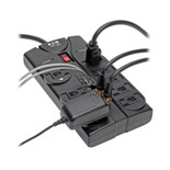 Eaton Tripp Lite TLP808TELTV 2160 Joules 8-Outlet Surge Protector | Tel/Fax/Coax Protection | 8 ft Cord
 | TLP808TELTV