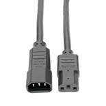 Eaton Tripp Lite P005-12N 15A Heavy-Duty C13 to C14 1 ft Power Extension Cord Black
 | P005-12N