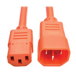 Eaton Tripp Lite P004-006-AOR 10A C13 to C14 6 ft Orange Power Cord
 | P004-006-AOR