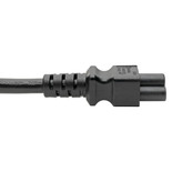 Eaton Tripp Lite P014-006 7A C14 to C5 Power Adapter Cord | 6 ft Black
 | P014-006