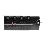 Eaton Tripp Lite TLP1208SAT 2880 Joules 12-Outlet Surge Protector | 8 ft Cord, Modem/Coax/Ethernet Protection
 | TLP1208SAT