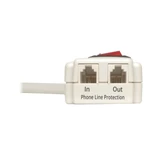 Eaton Tripp Lite TLP604TEL 900 Joules 6-Outlet Surge Protector | Tel/Fax/Modem Protection
 | TLP604TEL
