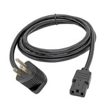 Eaton Tripp Lite P006-006-515MF 13A C13 to NEMA 5-15P/5-15R Piggyback Extension Cord | 6 ft | Black
 | P006-006-515MF