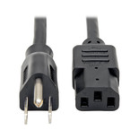 Eaton Tripp Lite P030-002-5 10A Black NEMA 5-15P to C13 Power Cord 5-Pack | 2 ft
 | P030-002-5