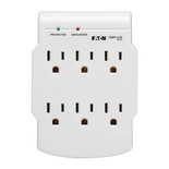 Eaton Tripp Lite SK6-0 750 Joules 6-Outlet Direct Plug-in Surge Protector
 | SK6-0
