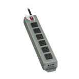 Eaton Tripp Lite 6SP 1800W 6-Outlet Power Strip | 6 ft Cord, Metal Housing
 | 6SP