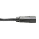 Eaton Tripp Lite P005-18N 15A C13 to C14 Power Cord 1.5 ft Black
 | P005-18N