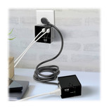 Eaton Tripp Lite TLP368CUBEUAM 540 Joules 3-Outlet | 6 USB-A Port Surge Protector | Antimicrobial Cube
 | TLP368CUBEUAM