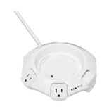 Eaton Tripp Lite TLP410UCUFOAM 1080 Joules 4-Outlet Surge Protector | 1x USB-C | 3x USB-A | Antimicrobial
 | TLP410UCUFOAM