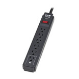 Eaton Tripp Lite TLP63B 600 Joules 6-Outlet Black Surge Protector
 | TLP63B