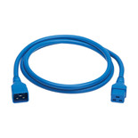 Eaton Tripp Lite P036-006-ABL 20A 6 ft Power Extension Cord | C20 to C19, Blue
 | P036-006-ABL