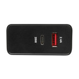 Eaton Tripp Lite U280-W02-A1C1 51W Dual USB Wall Charger | USB-C PD, USB-A, Folding Plug
 | U280-W02-A1C1