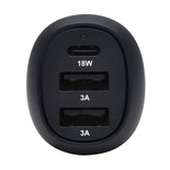 Eaton Tripp Lite U280-C03-36W-1B 36W 3-Port USB Car Charger | Black
 | U280-C03-36W-1B