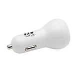 Eaton Tripp Lite U280-C02-30W-K 30W Dual-Port USB Car Charger | White
 | U280-C02-30W-K