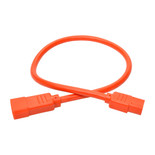 Eaton Tripp Lite P005-002-AOR 15A Heavy-Duty C13 to C14 Power Cord | 2 ft Orange
 | P005-002-AOR