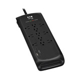 Eaton Tripp Lite TLP118DBUC 4200 Joules 11-Outlet Surge Protector | 2 USB-A/C Ports | 8 ft Cord, Black
 | TLP118DBUC