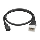 Eaton Tripp Lite P032-E03 15A C13 to P-Lock C20 3 ft Power Cord Black
 | P032-E03
