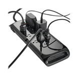 Eaton Tripp Lite TLP128DB 2100 Joules 12-Outlet Surge Protector | 8 ft Braided Cord | Black
 | TLP128DB